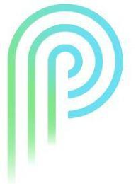 P logo