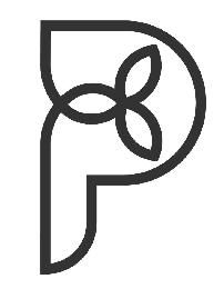 P logo