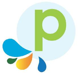 P logo