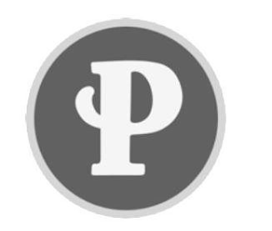 P logo