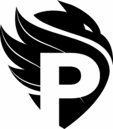 P logo
