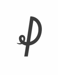 P logo