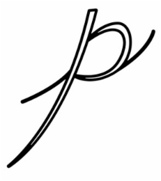 P logo