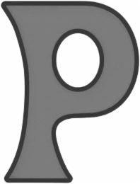 P logo