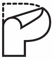 P logo