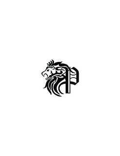 P logo