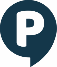 P logo