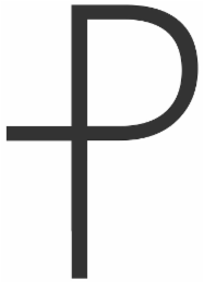P logo