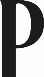 P logo