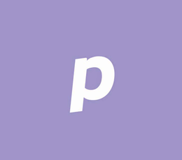 P logo