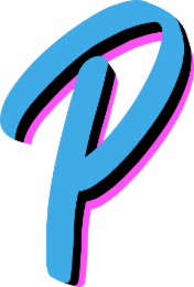 P logo
