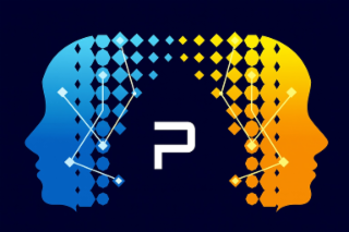 P logo