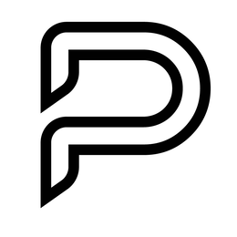 P logo