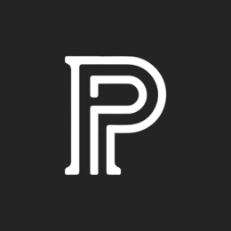 P logo