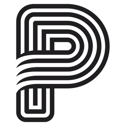 P logo