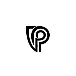 P logo