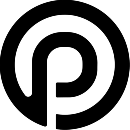 P logo