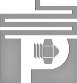 P logo