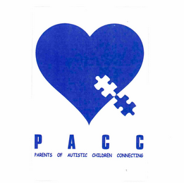 P A C C PARENTS OF AUTISTIC CHILDREN CONNECTING logo