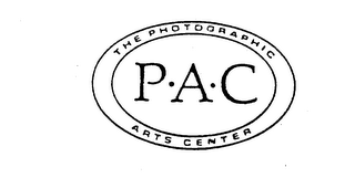 P-A-C THE PHOTOGRAPHIC ARTS CENTER logo