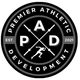 P A D PREMIER ATHLETIC DEVELOPMENT EST. 2021 logo