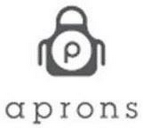 P APRONS logo
