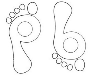 P B logo