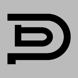 P, B logo