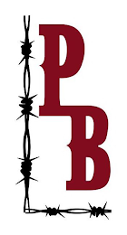 P B logo