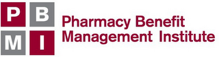 P B M I PHARMACY BENEFIT MANAGEMENT INSTITUTE logo