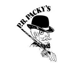 P. B. PACKY'S logo