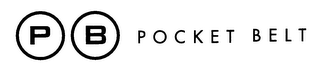 P B POCKET BELT logo