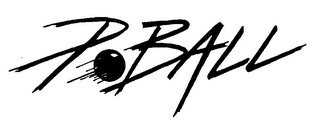 P BALL logo