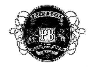P. BELLO Y CIA PB FLOR FINA TABACALERA SINCE 1930 LAS VILLAS logo