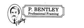 P. BENTLEY PROFESSIONAL FRAMING logo