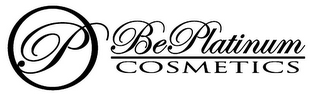 P BEPLATINUM COSMETICS logo