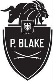 P. BLAKE logo