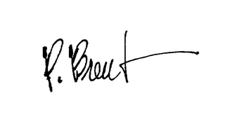 P. BRENT logo