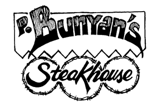 P. BUNYAN'S STEAKHOUSE logo