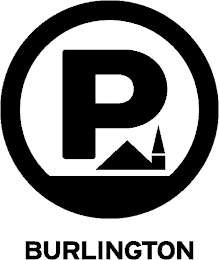 P BURLINGTON logo
