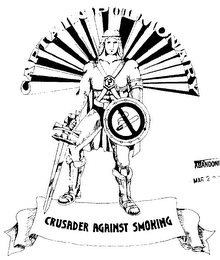 P CAPTAIN PULMONARY CRUSADER AGAINST SMOKING logo
