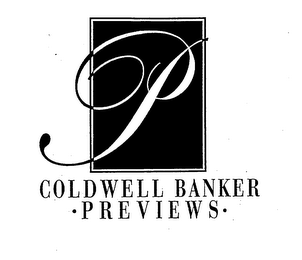 P COLDWELL BANKER PREVIEWS logo