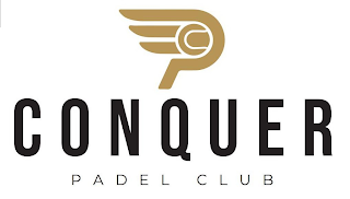P CONQUER PADEL CLUB logo
