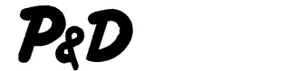P & D logo