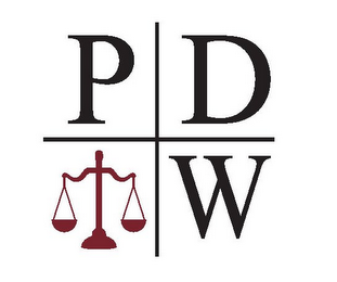 P D W logo