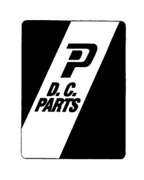 P .D.C. PARTS logo