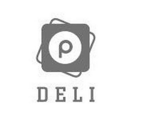 P DELI logo