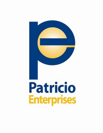 P E PATRICIO ENTERPRISES logo