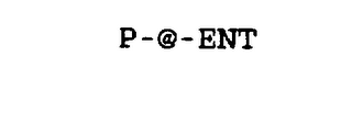 P-@-ENT logo