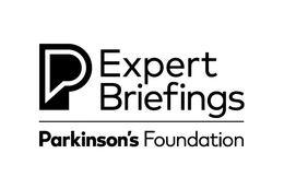 P EXPERT BRIEFINGS PARKINSON'S FOUNDATION logo